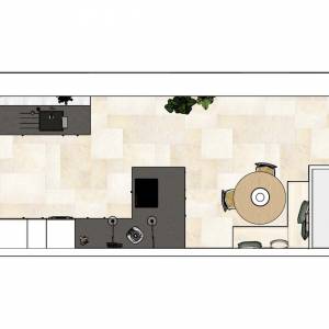 Conception – Aménagement – Décoration d'une cuisine sur-mesure - Claire Clavier - La Maison Des Architectes