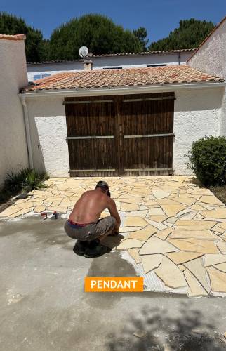 Renovation terrasse à La Palmyre