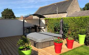 Installation d'un spa à Deauville