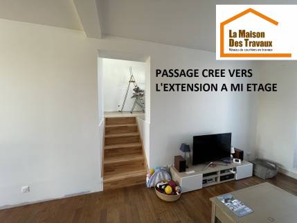 Création d'un passage vers l'extension (Montgeron 91230)