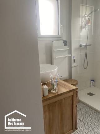 Rénovation d'une salle de bain en rez-de-chaussée à Damgan (56750)
