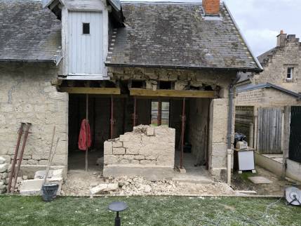 Pendant les travaux
