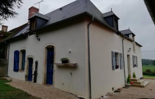 Pose du crépi isolant murs latéraux et arrière de la maison - La Chapelle-sur-Erdre - 44240 -