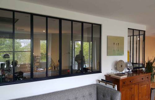 Réalisation d'une Verrière - Création d'une Cuisine - Lyon 7