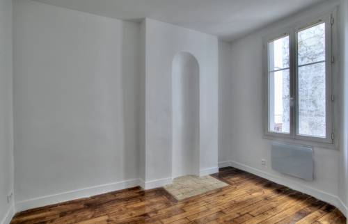 Chambre à coucher appartement parisien - 75017