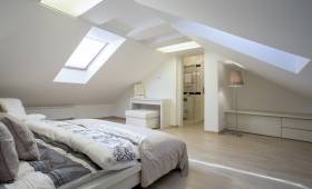 Aménagement d’une suite parentale sous les combles à Paris (75)