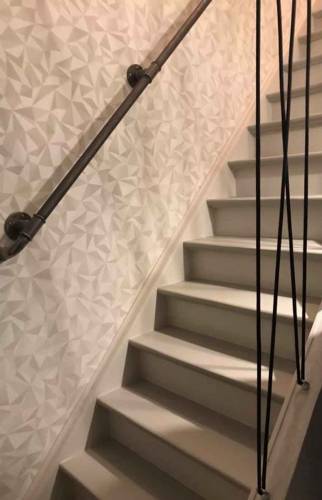 Escalier rénové à Altkirch