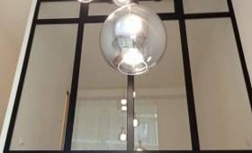 mezzanine avec verrière d'atelier