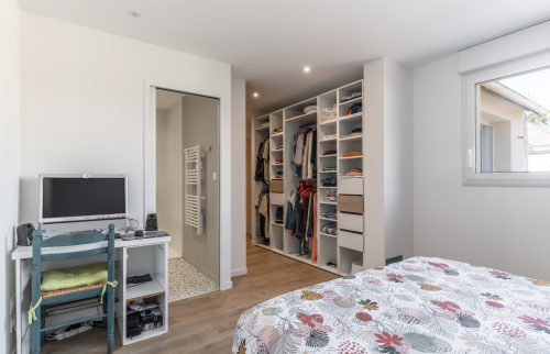 Agrandissement et rénovation d'une maison au sud de Nantes