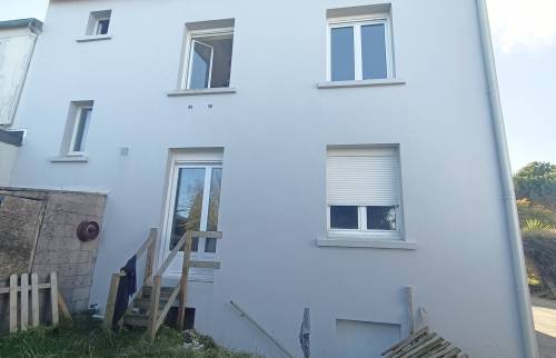 Ravalement de façade de maison à Brest 29