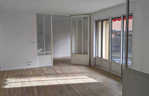 De belles menuiseries apportant un maximum de lumière