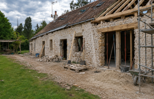 Rénovation maconnerie à Langeais (37130)