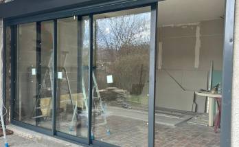 transformation fenêtres en baie vitrée saint renan