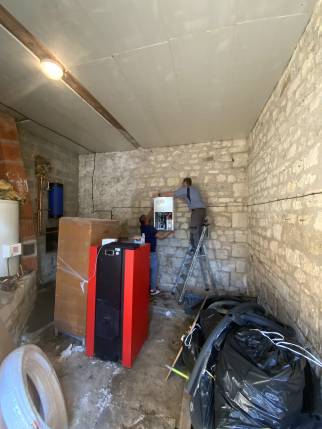 Installation d'une pompe à chaleur