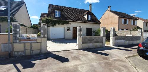 Travaux de remplacement de portail et clôture en cours - Brie-Comte-Robert 77170