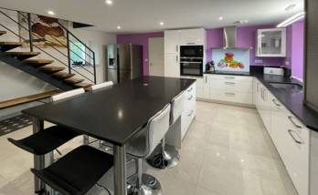 Carrelage dans la cuisine