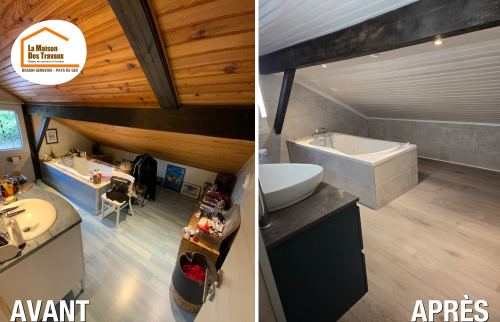  rénovation salle de bains Annemasse alentours, rénovation salle de bains Cranves-Sales 74380, rénovation carrelage salle de bains, rénovation habitation Haute-Savoie, accompagnement travaux salle de bains