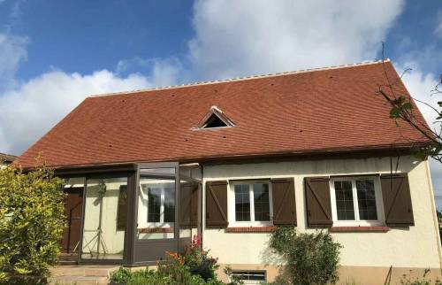 Couverture façade arrière