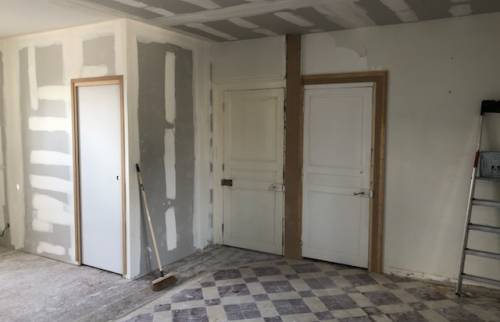 Création de la buanderie