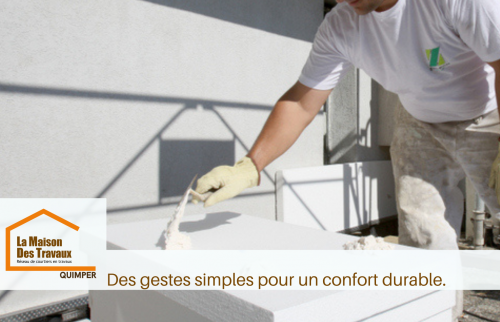Travaux d’isolation à Quimper : des gestes simples aujourd’hui pour un confort thermique durable demain.