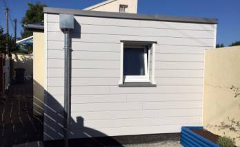 Agrandissement d'une maison pour l'ajout d'une salle de bains à Agon Coutainville