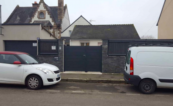 Installation d'un portail et rénovation d'un muret