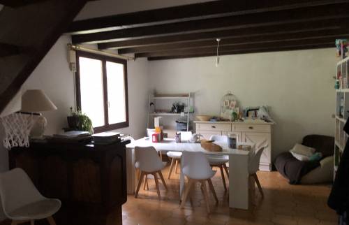 Pièce à vivre avant travaux