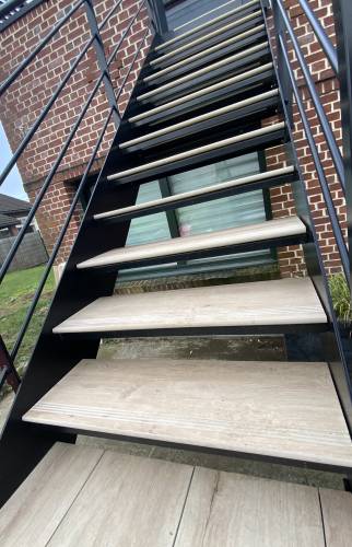 Escalier extérieur Ablain-Saint-Nazaire