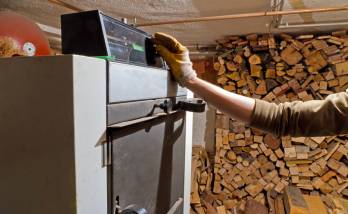Chaudière à bois à Crach