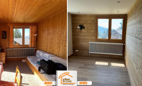 Travaux de rénovation intérieure, création chambre sur-mesure, visualisation 3D rénovation