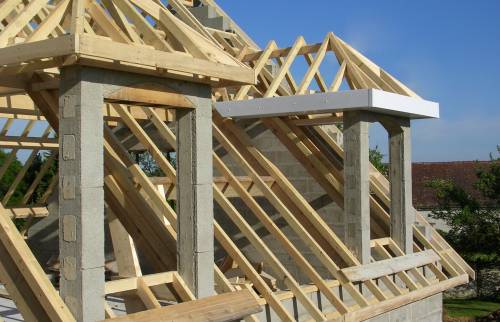 rénovation d'une charpente à Rambouillet