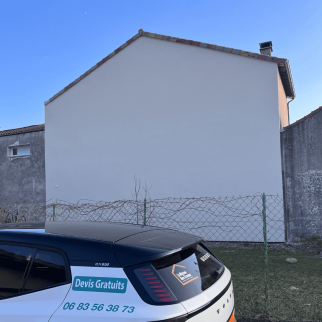 Maison après travaux de ravalement et d'isolation de façade - Bourg-lès-Valence 26500