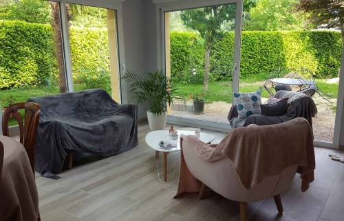 Salon d’appoint dans l’esprit « dedans dehors »