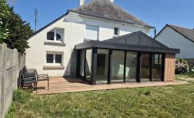 Création d’une terrasse bois à Saint-Lunaire (35800)