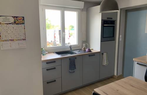 Mise en place d'une cuisine dans le 56
