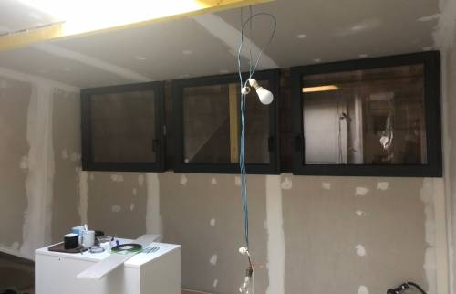 Surélévation d’un duplex avec création de 4 chiens assis à Asnières