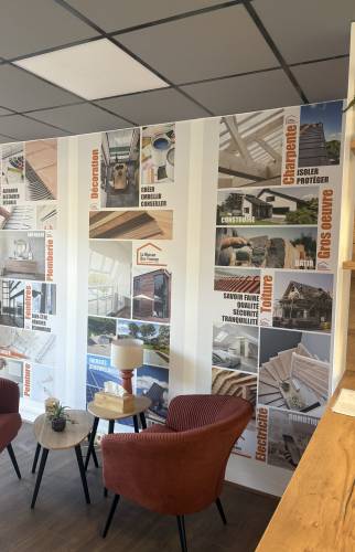 Transformation complète d’un local pour l’ouverture de notre agence – La Maison Des Travaux du Mans