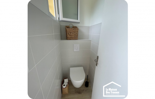 Rénovation totale toilette suspendus 