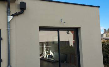 Façade avant terminée