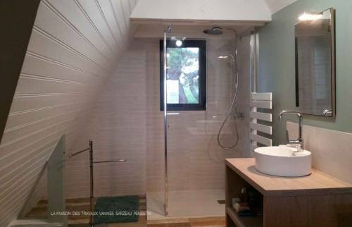 TRANSFORMATION DES COMBLES EN SUITE PARENTALE A PENESTIN (56760) PAR LA MAISON DES TRAVAUX VANNES SARZEAU PENESTIN