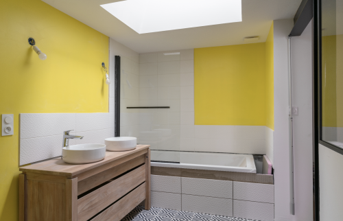Création d'une salle de bain à Vertou