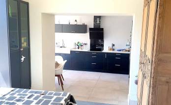 Rénovation maison et transformation garage en cuisine à Cancale