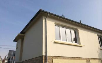 Rafraichissement de la façade d'une maison dans le Calvados
