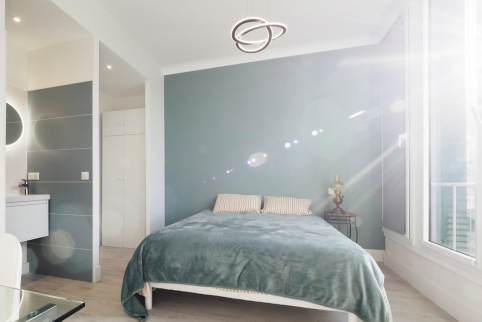 Rénovation de la chambre d'un appartement