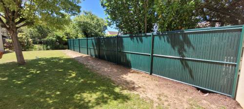 Installation d'une clôture rigide en remplacement de haie - Moissy-Cramayel 77550