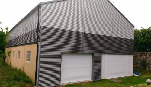 Après Travaux bardage bac acier