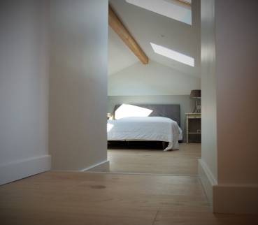 Lozanne (69380) : Aménagements de combles en suite parentale