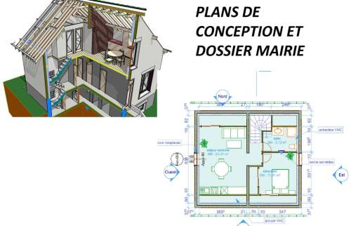 Plans conception et dossier mairie