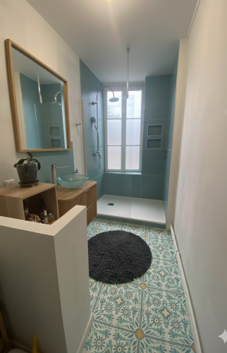 Rénovation de salle d'eau à Cognac 