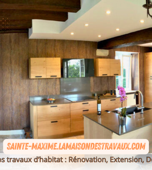 Modernisation d'une cuisine rustique et authentique aux Issambres